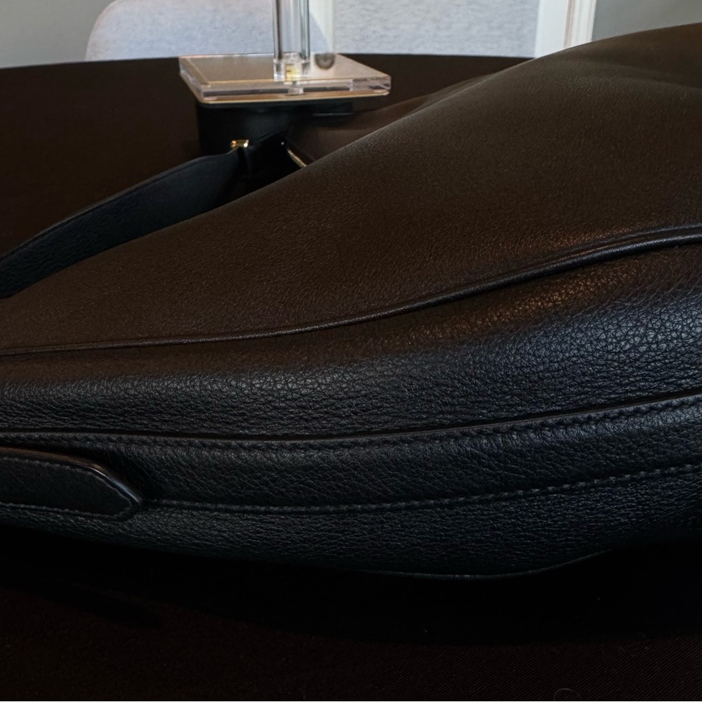 NWOT Prada Arque Large Black Leather Shoulder Bag - Picture 9 of 13